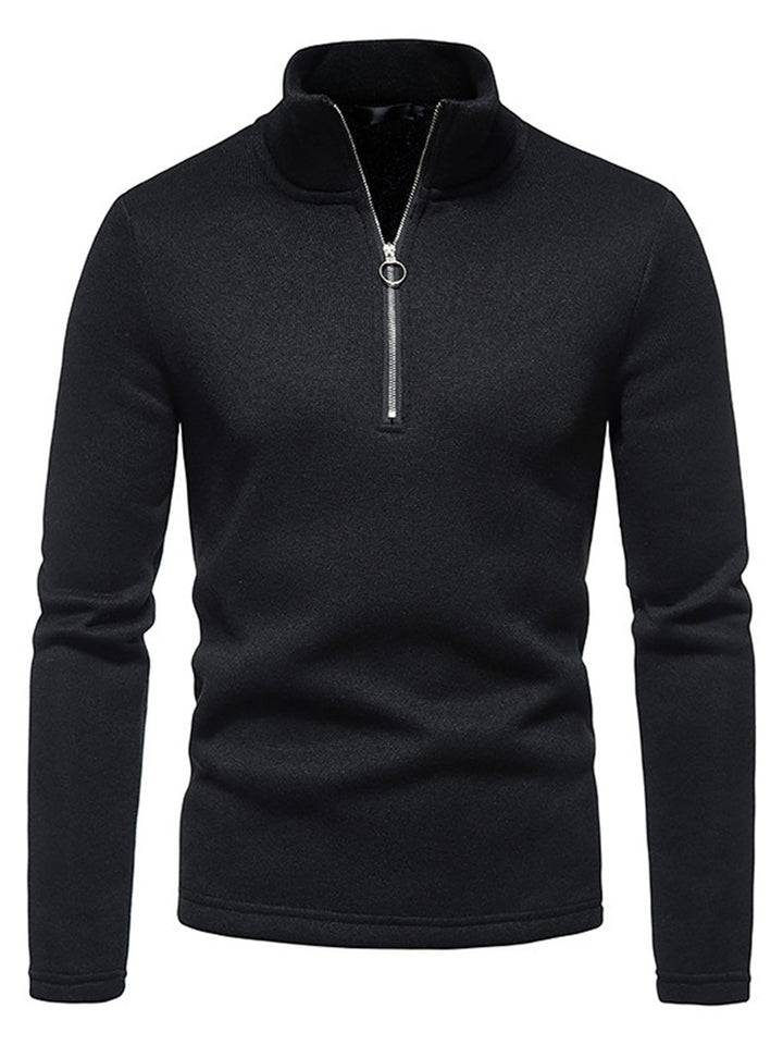Levoire | Costumes En Tricot Pour Hommes Avec Zip À Mi-Hauteur Et Col Montant Liila M(48)