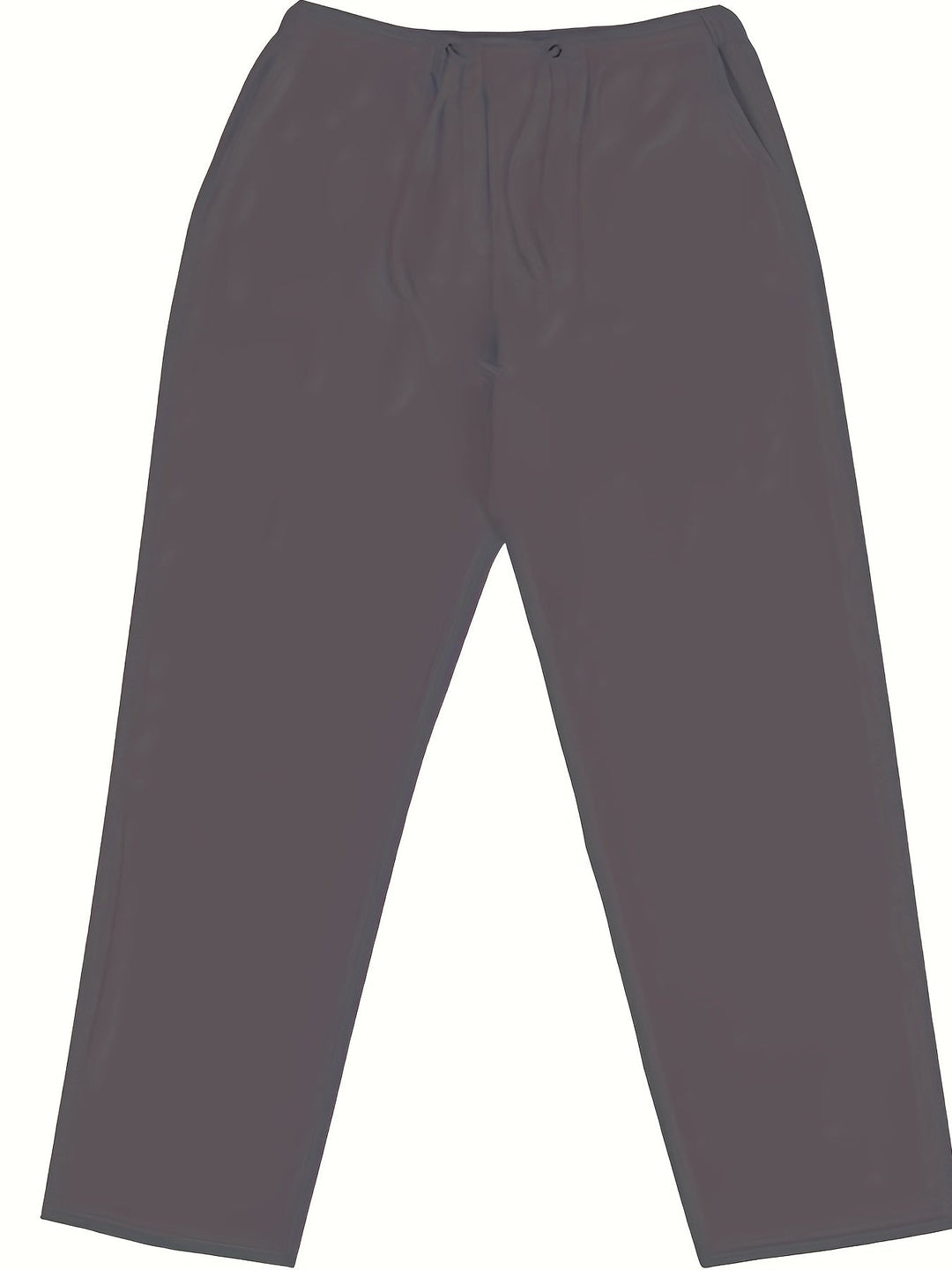 Levoire | Pantalons Pour Hommes En Mélange De Coton Et De Lin Avec Une Taille Élastique Décontractée