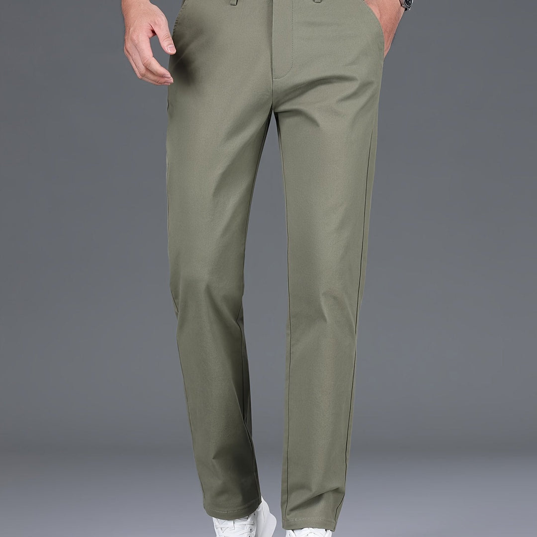 Levoire | Affaires Détendues Ajustement Étroite Pantalons Pour Hommes Avec Poches
