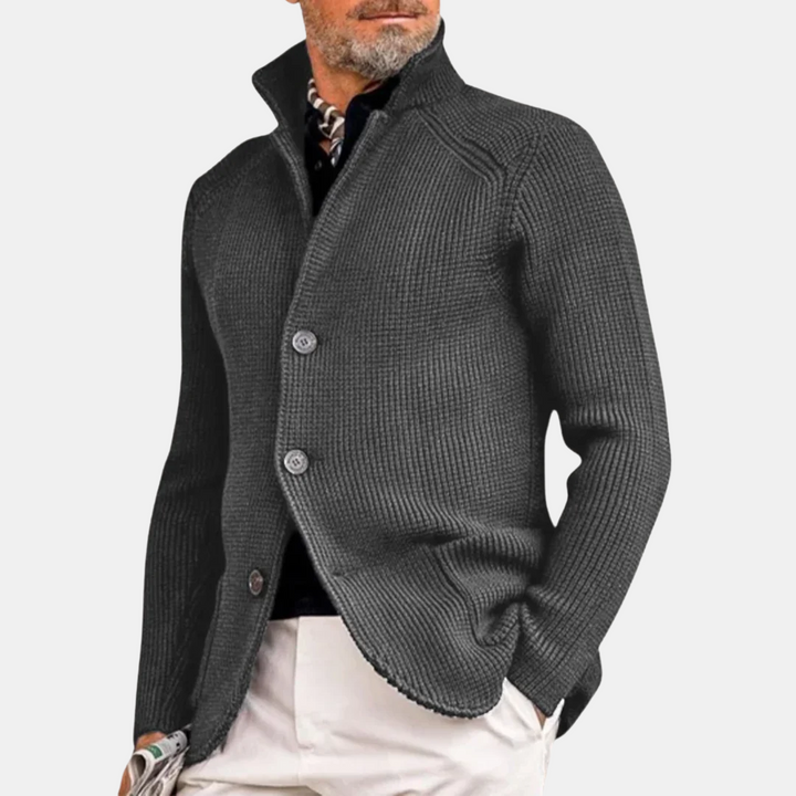 Levoire | Gilet en tricot fait main Gris