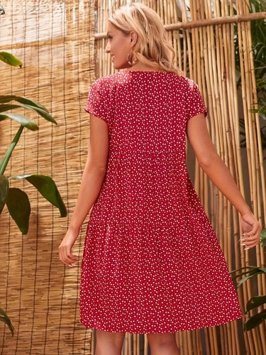 Levoire | Décontracté Chic Robe À Manches Courtes
