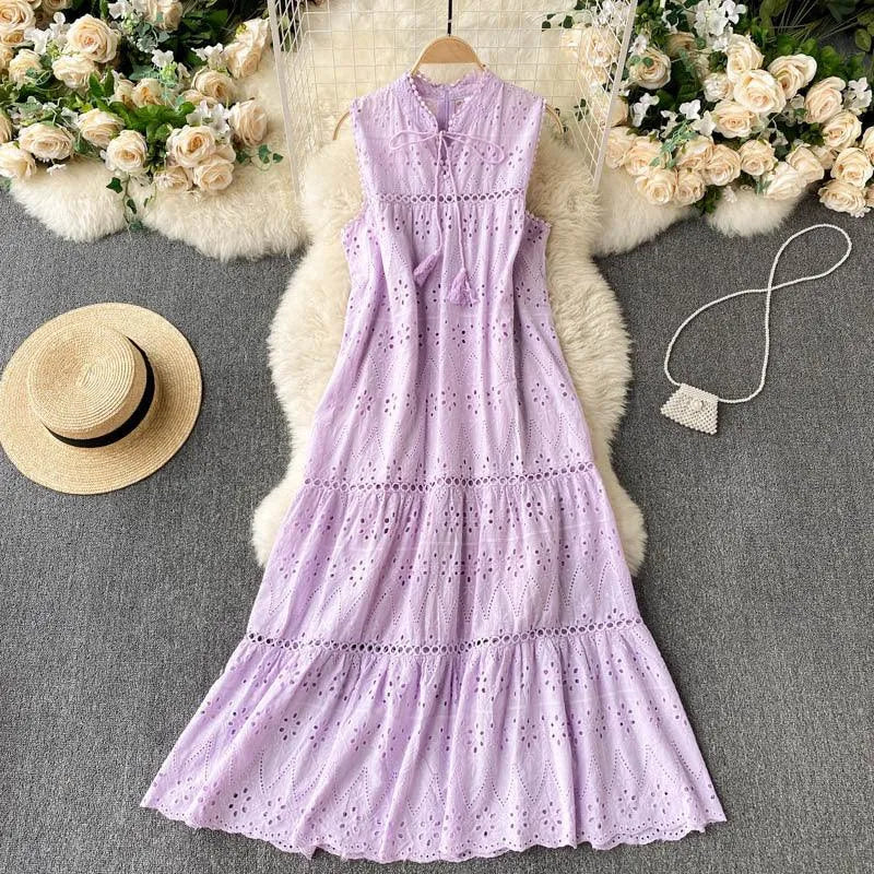 Levoire | Robe longue trapèze