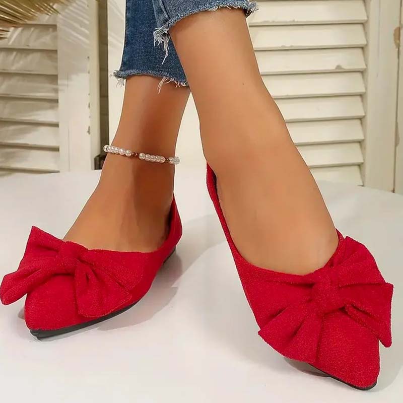 Levoire | Classiques Chaussures À Semelle Plate À Bout Pointu Et À Lacets Pour Femmes