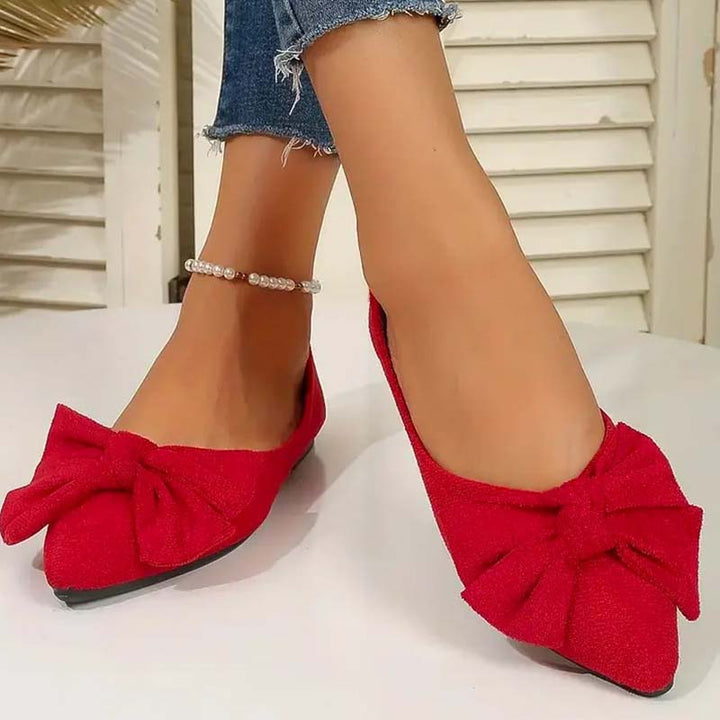 Levoire | Classiques Chaussures À Semelle Plate À Bout Pointu Et À Lacets Pour Femmes