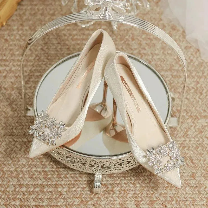 Levoire | Chaussures de mariage Stiletto avec strass