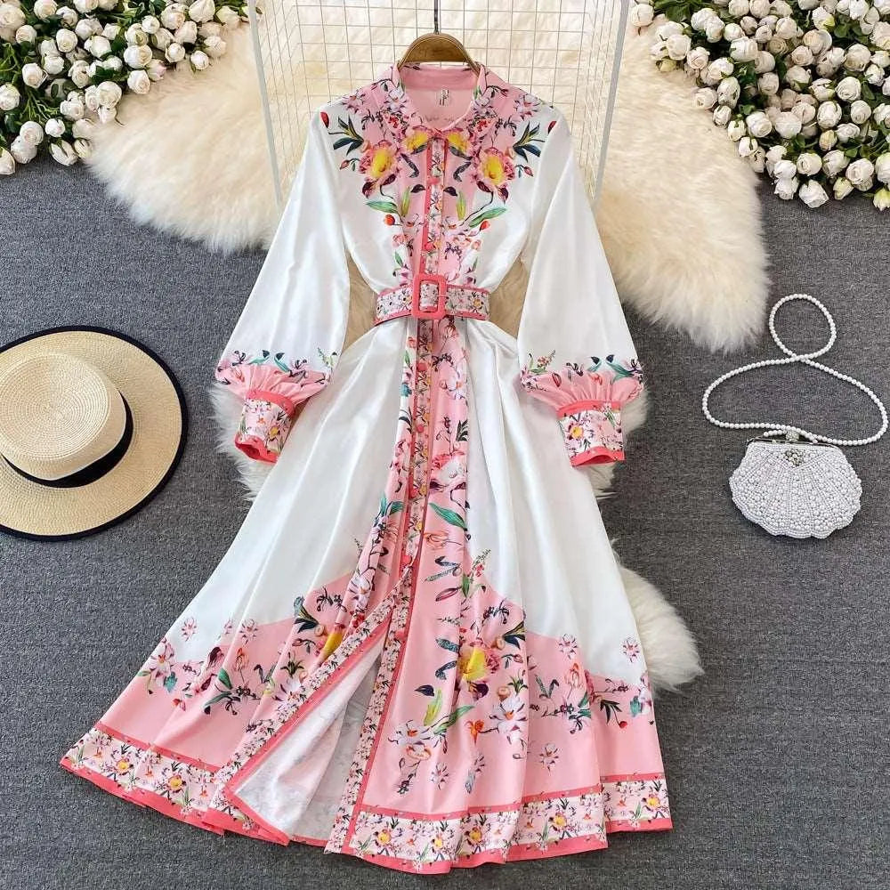 Levoire | Robe femme avec rigidité de lampion Blanc