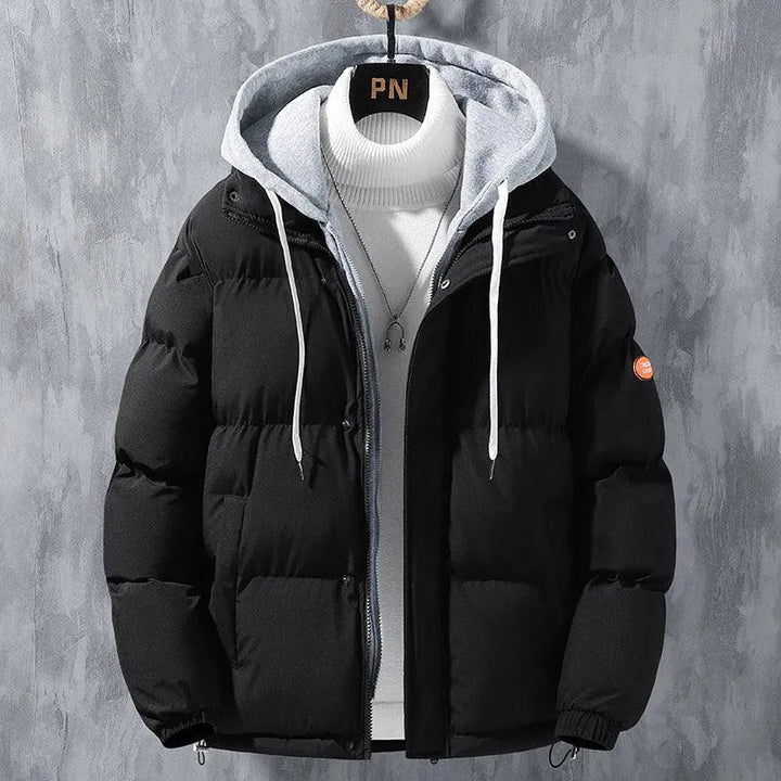 Levoire | Veste à capuche d'hiver Noir