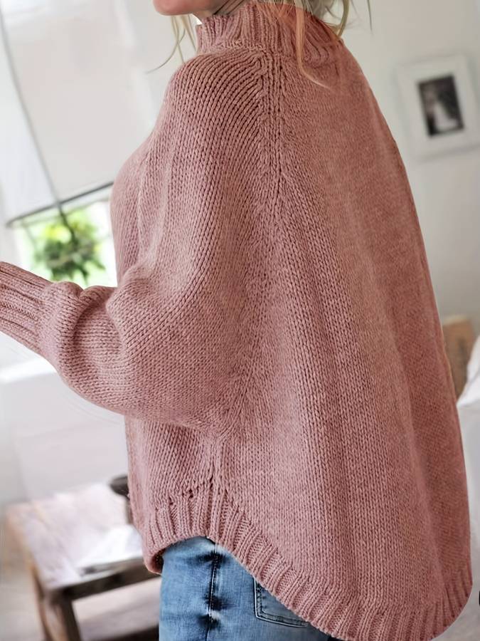 Levoire | Grande Taille Pull En Tricot Rosa