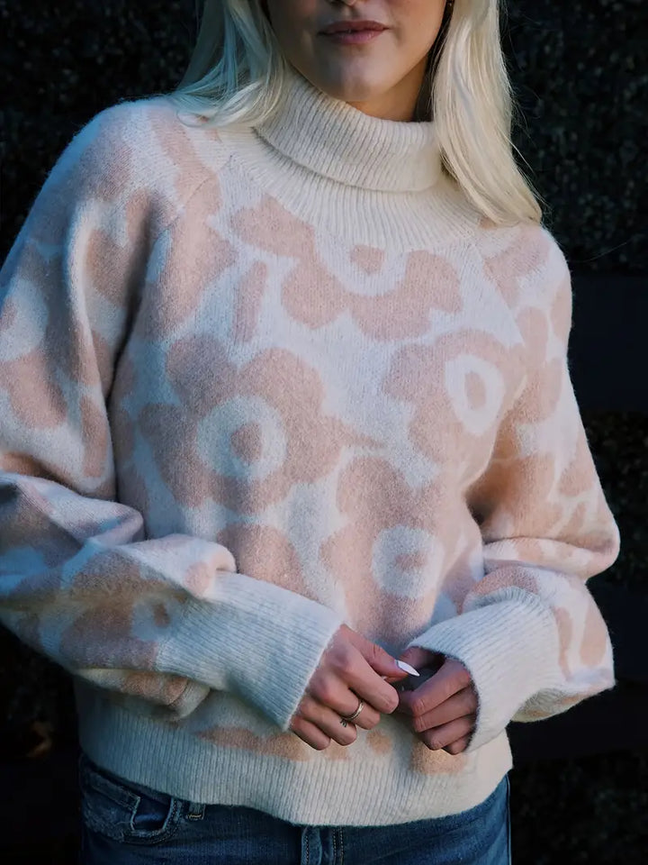Levoire | Pull Col Roulé Décontracté Pour L'Automne Couleur mixte