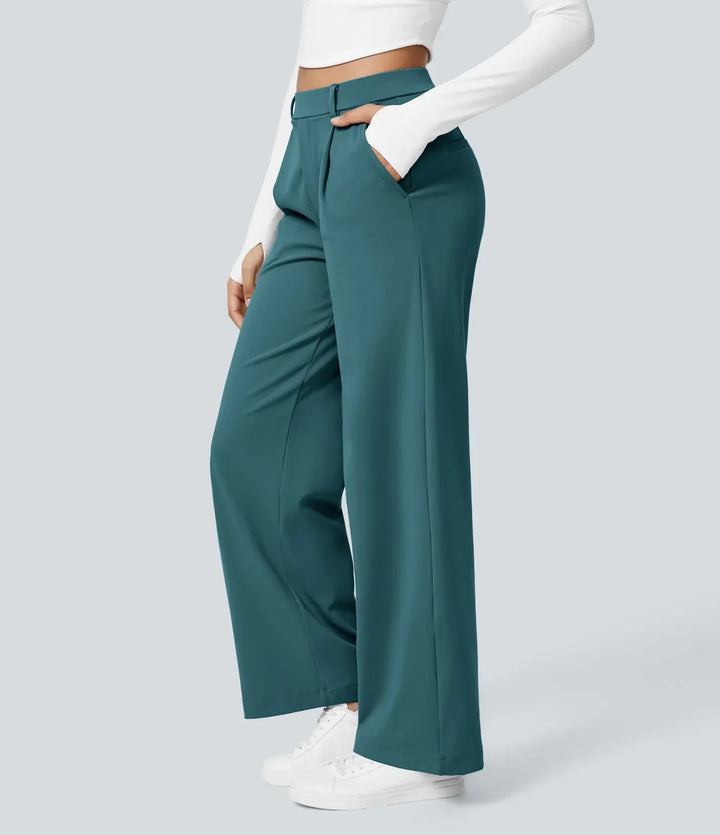 Levoire | Pantalon Jambe Droite Coupe Élégante