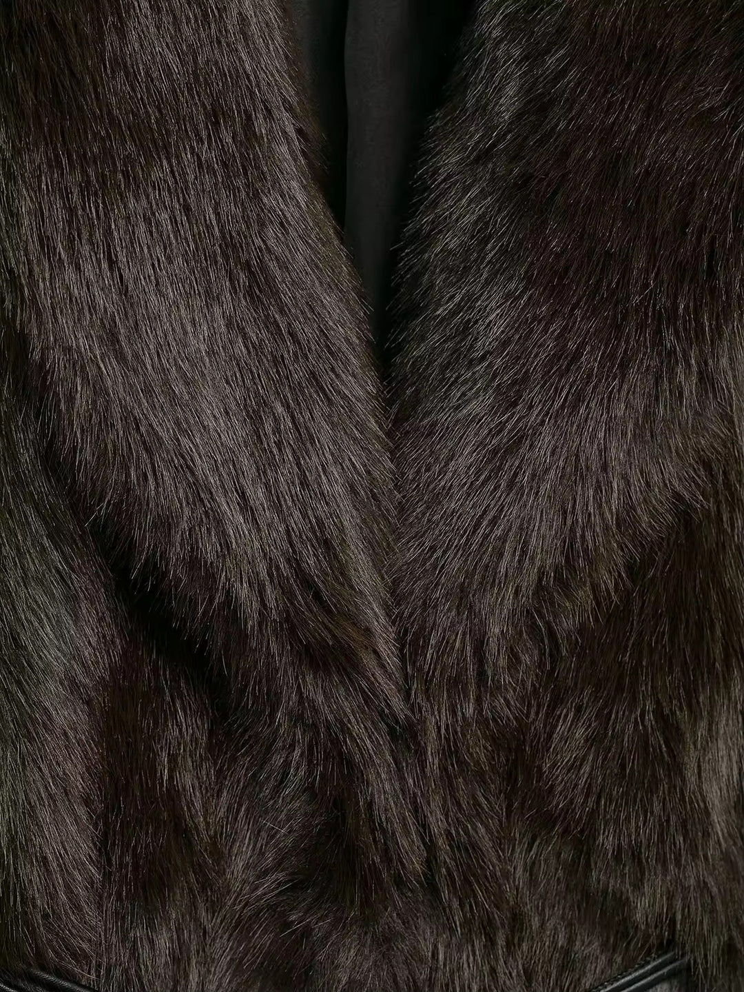 Levoire | Manteau En Fausse Fourrure Luxueux Avec Ceinture