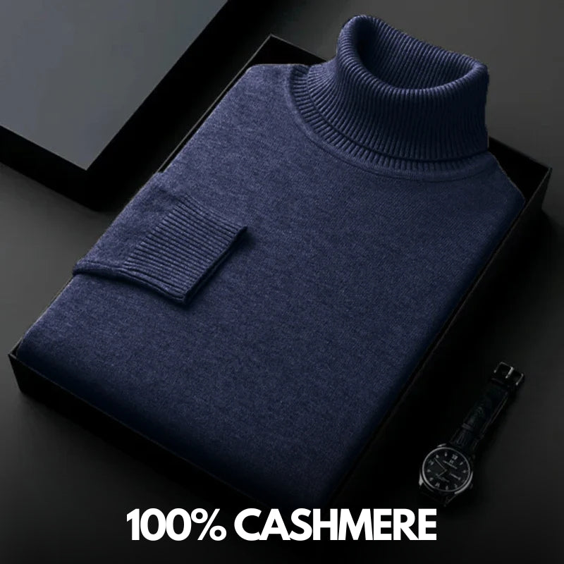 Levoire | Kashmirneule Avec Col Sininen