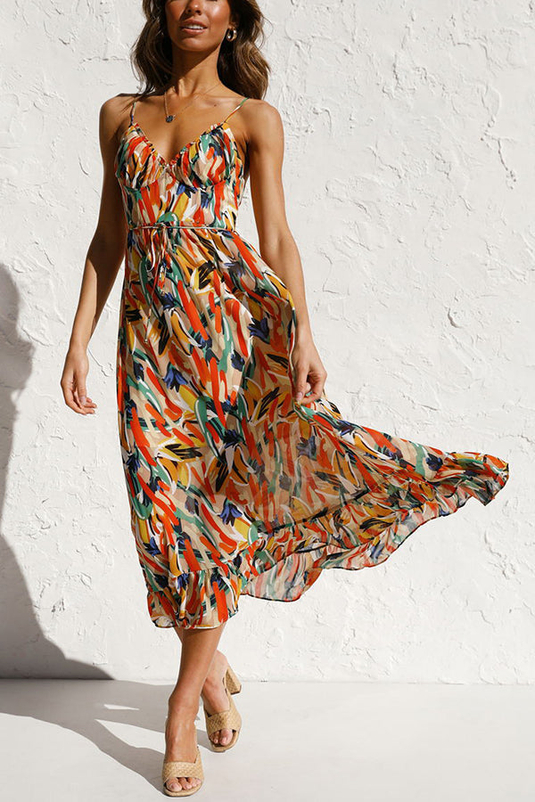 Levoire | Robe Midi Colorée Pour Le Look D'Été