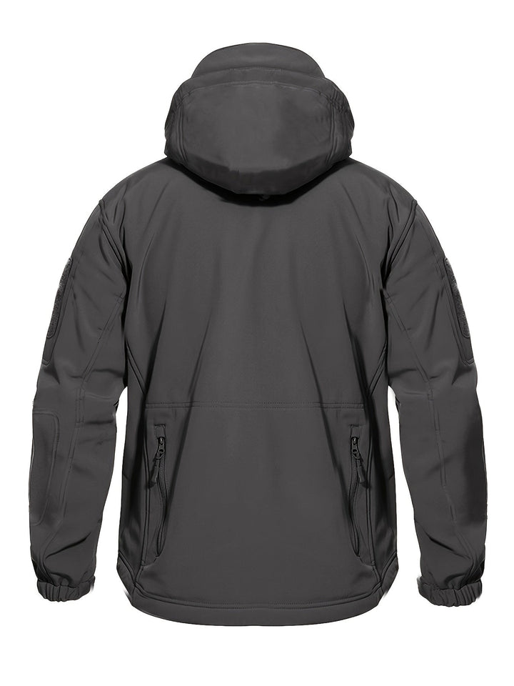 Levoire | Veste Imperméable Pour Homme Avec Capuche Et Poches Zippées