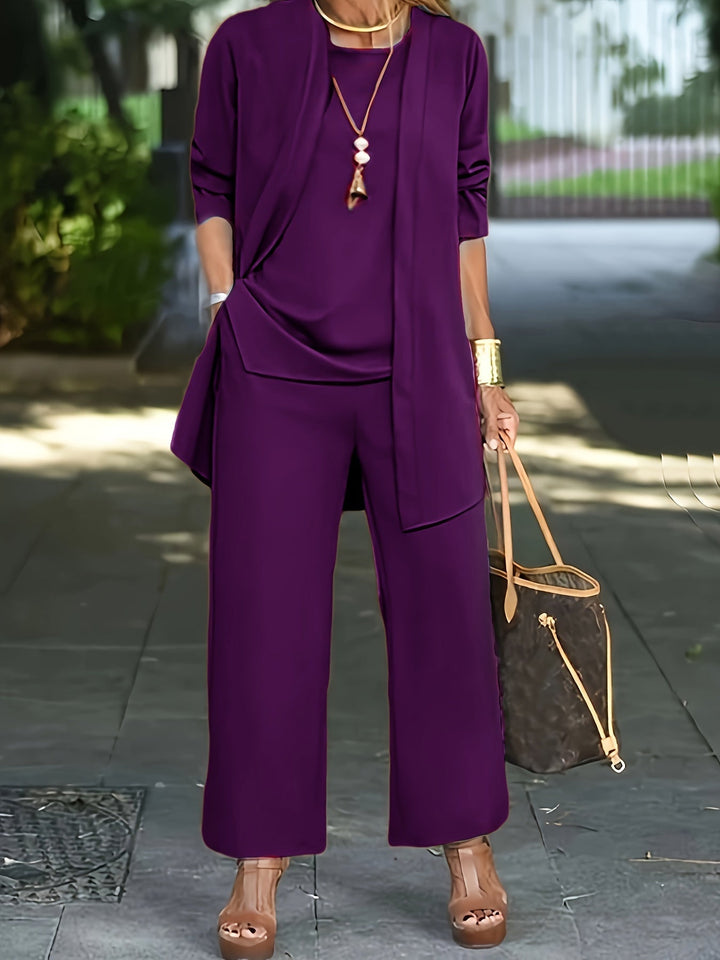 Levoire | Élégant costume 3 pièces pour femmes Violeta
