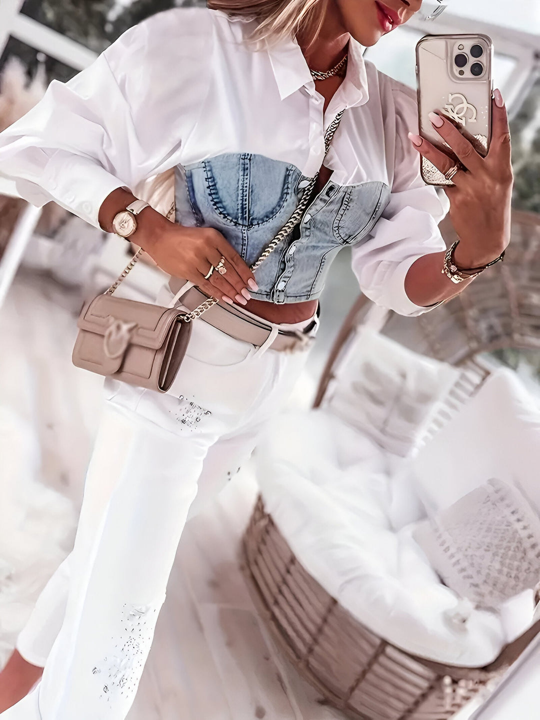 Levoire | Look Denim Chemise
