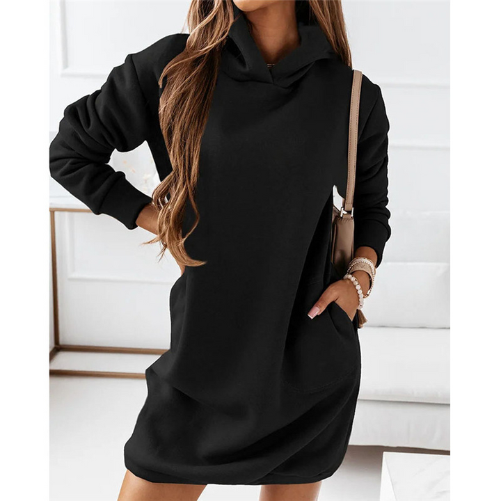 Levoire | Robe à capuche confortable et élégante Noir