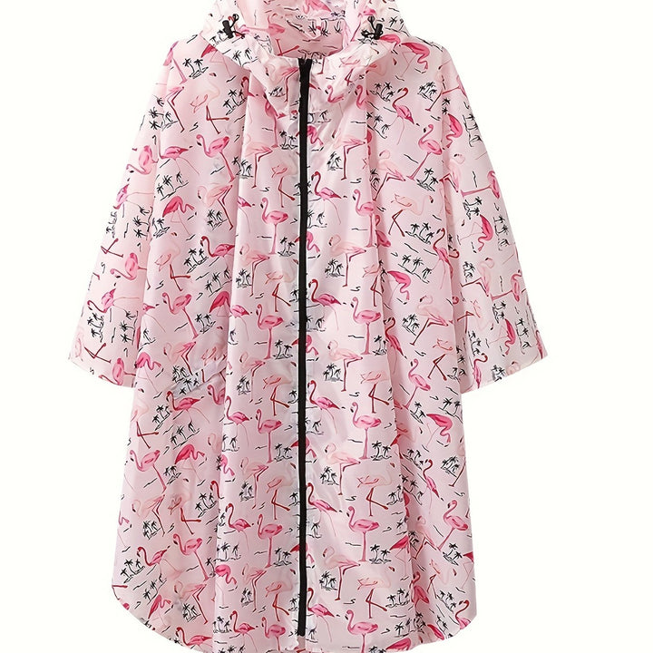 Levoire | Flamingo Sateen Jumpsuit Avec Capuche