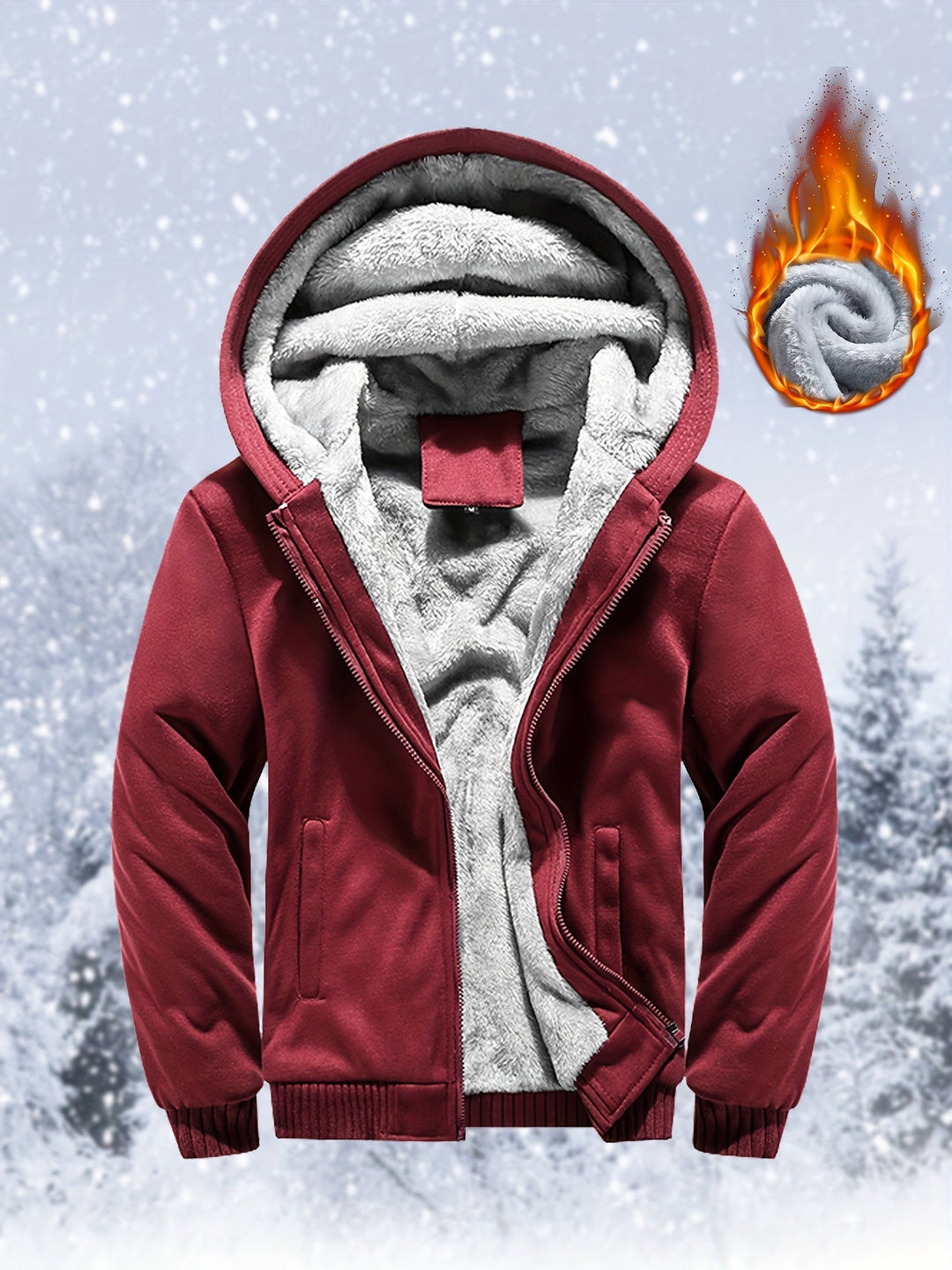 Levoire | Sweat À Capuche Zippé À Manches Longues Rot