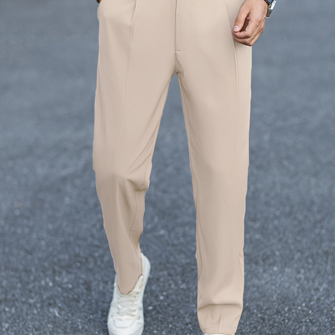 Levoire | Pantalon En Polyester De Style Cueilleur De Raisin Avec Détail À Boutons