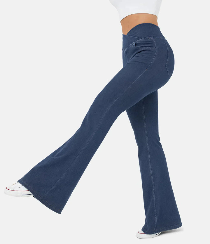 Levoire | Pantalon Élégant Unique Bleu foncé