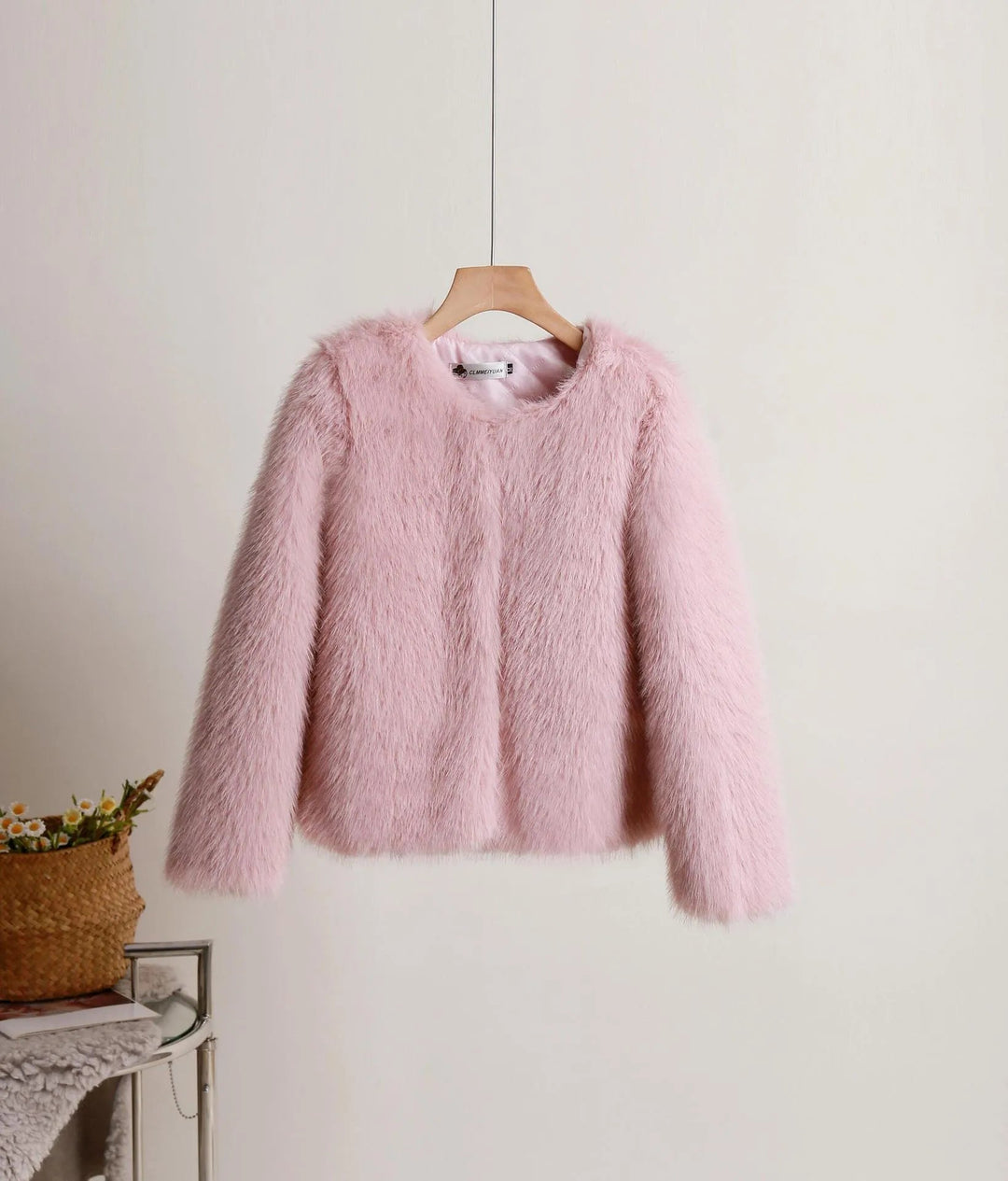 Levoire | Veste courte unie pour femmes Rosa
