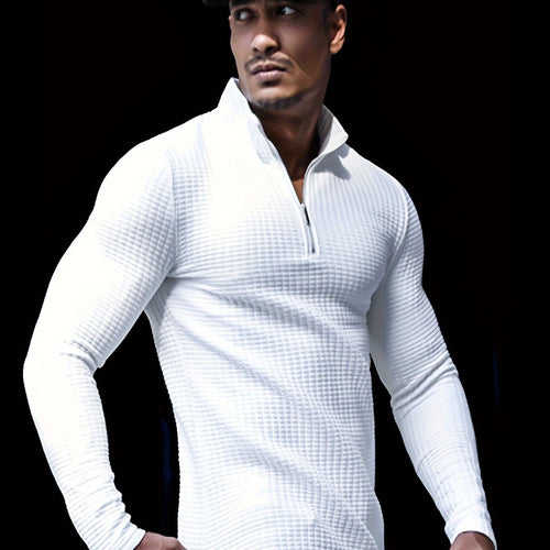 Levoire | Pull-Over Pour Homme À Demi-Zip Et Col Montant