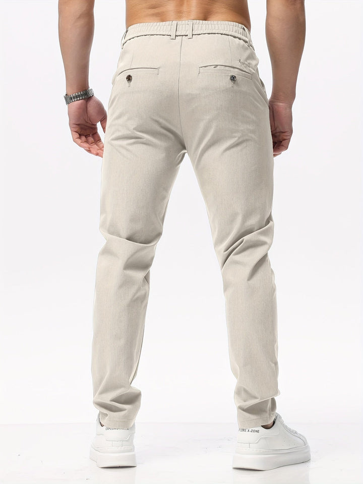 Levoire | Pantalons D'Affaires Confortables Pour Hommes Coupe Slim