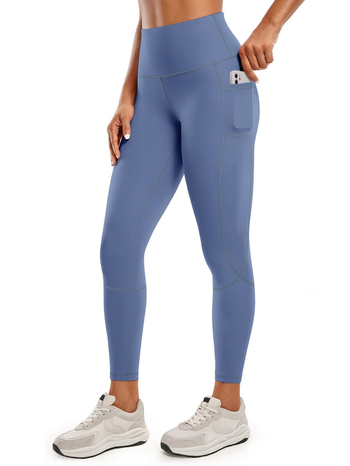 Levoire | Leggings De Yoga Extensibles Taille Haute Avec Poche Papu bleu