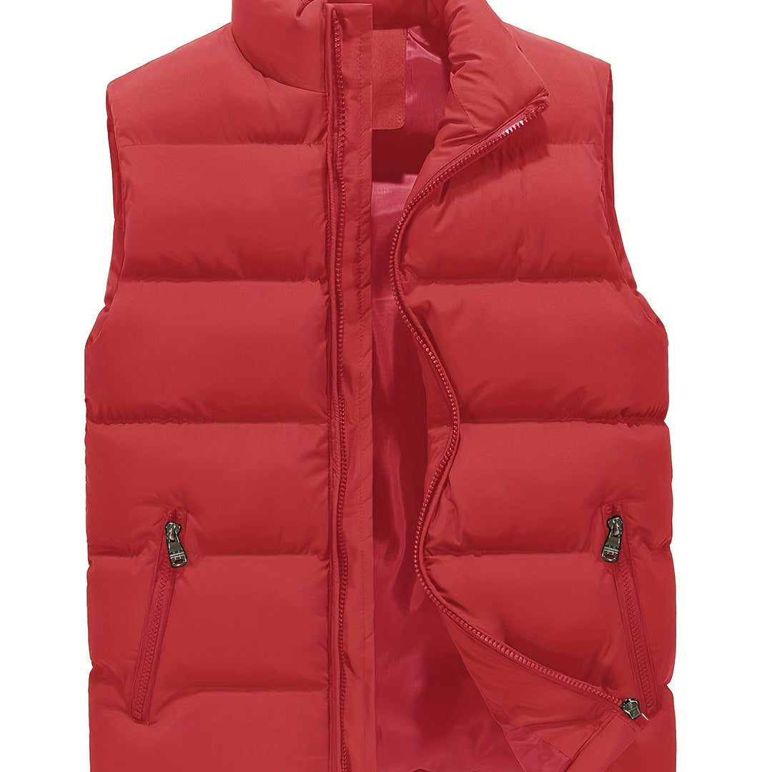 Levoire | Veste Puffer Sans Manches Avec Col High