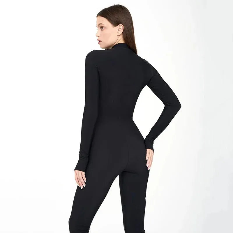 Levoire | Salopette longue à manches pour femmes avec zip