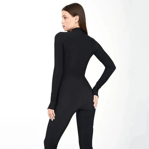 Levoire | Salopette longue à manches pour femmes avec zip