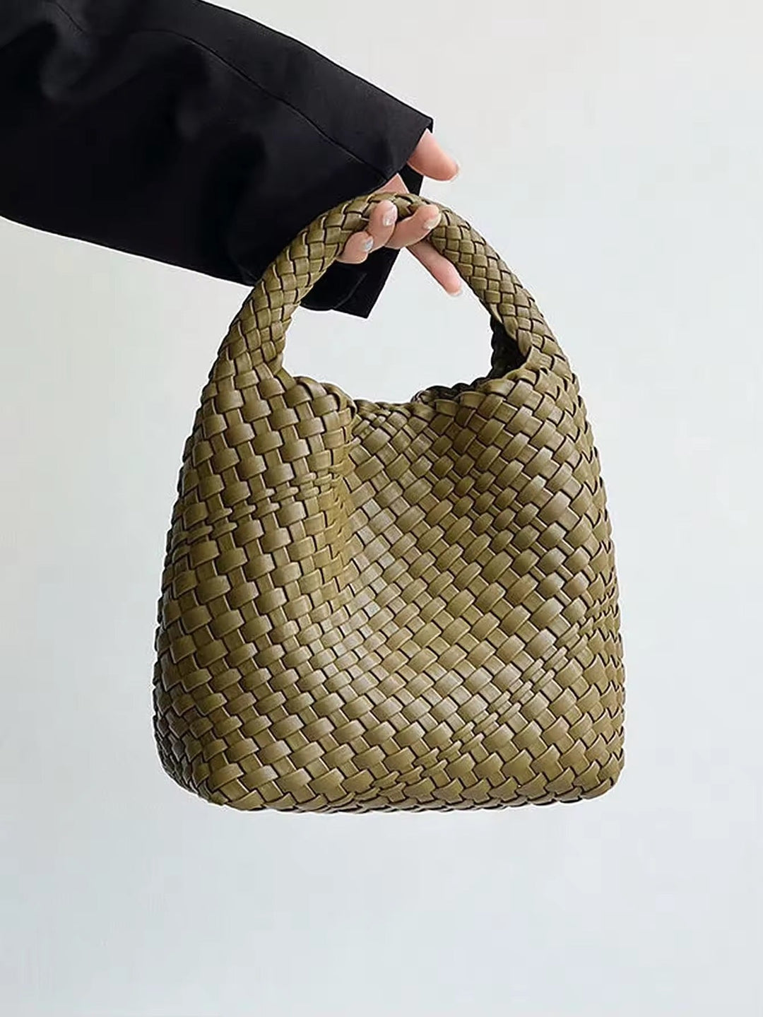 Levoire | Sac À Main Tressé En Simili Cuir