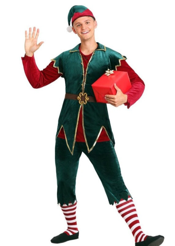 Levoire | Robe de Noël COS pour femmes Robes de Noël Clown Muster2