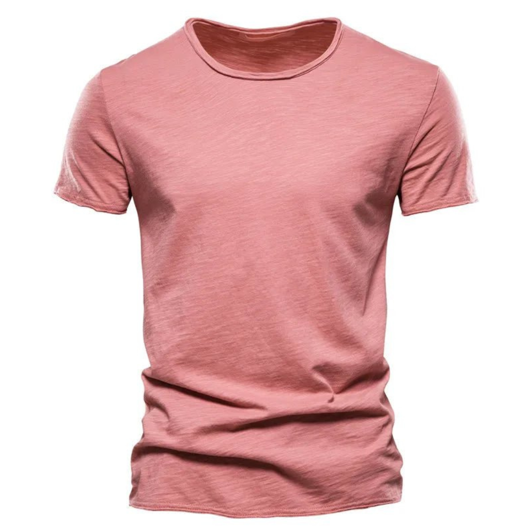 Levoire | T-Shirt Classique Luxeux Rose