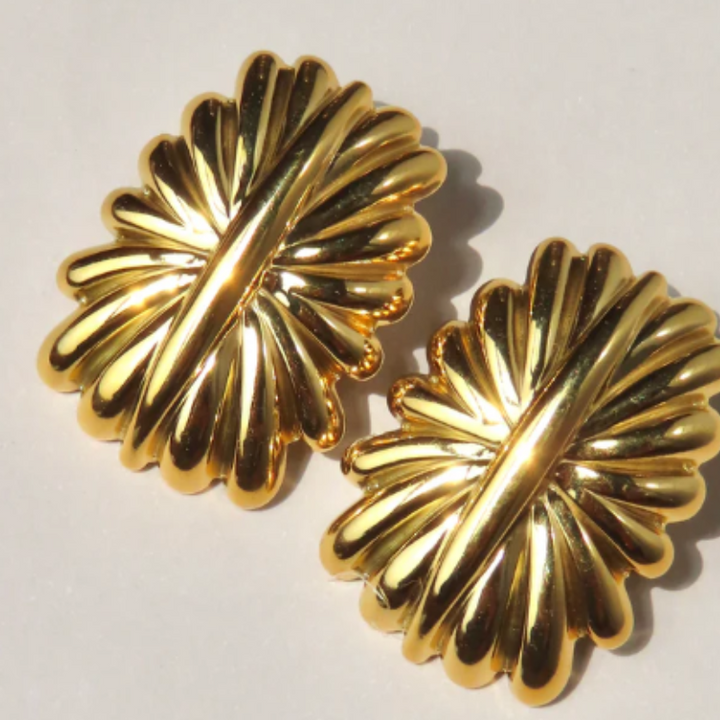 Levoire | Boucles D'Oreilles Statement Or