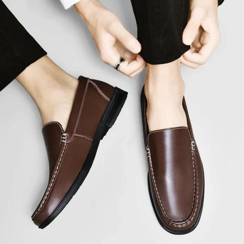Levoire | Mocassins italiens en cuir véritable