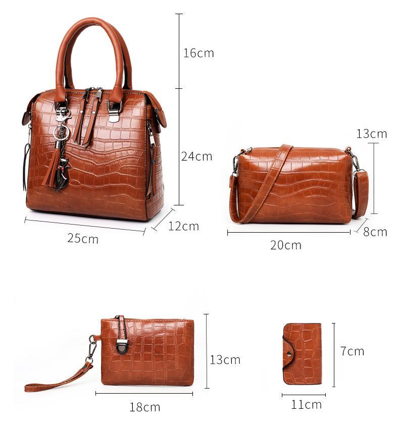 Levoire | Satz 4 Sacs En Cuir