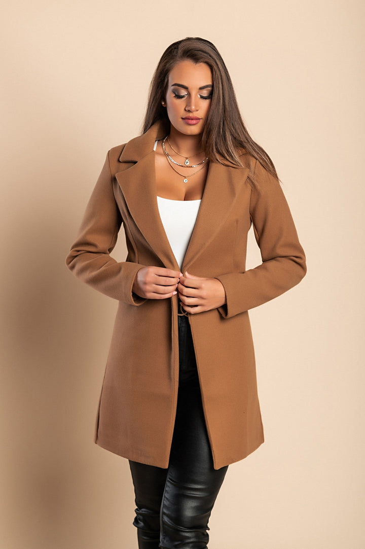 Levoire | Manteau Pour Femmes Avec Un Seul Bouton Et Une Coupe Élégante