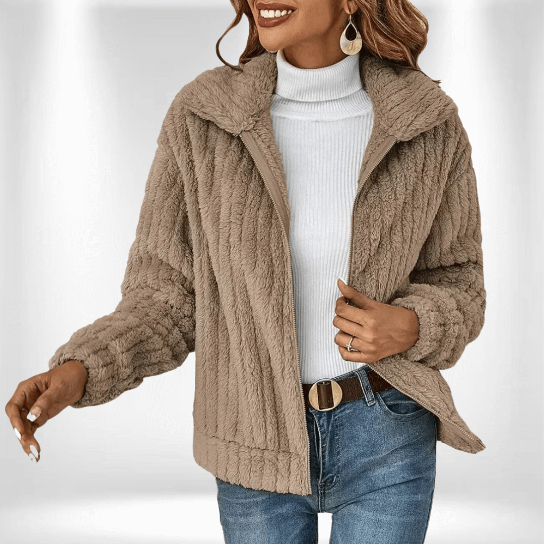 Levoire | Veste Elégante Pour Femme | Chaude Kaki