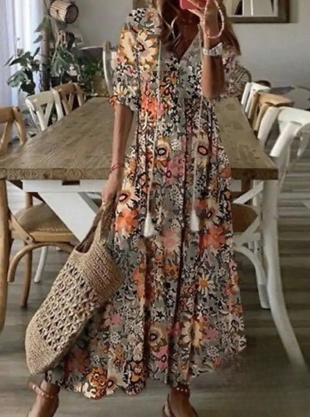 Levoire | Robe colorée Chameau