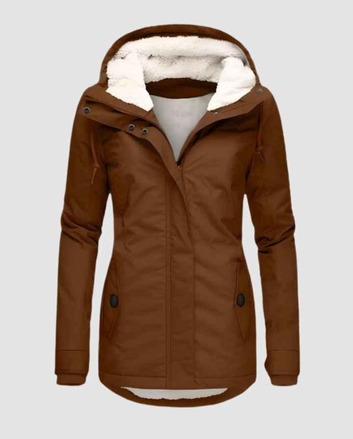 Long Manteau d'hiver isolé Femme | Avriane