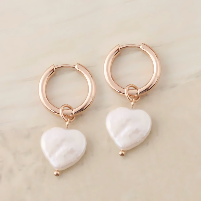 Levoire | Herz Helmi Anneau De Collection Vin Boucles D'Oreilles Or 29 mm