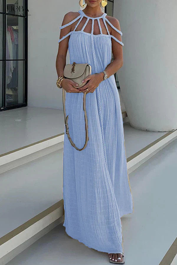 Levoire | Robe de soirée élégante Bleu Taille Unique