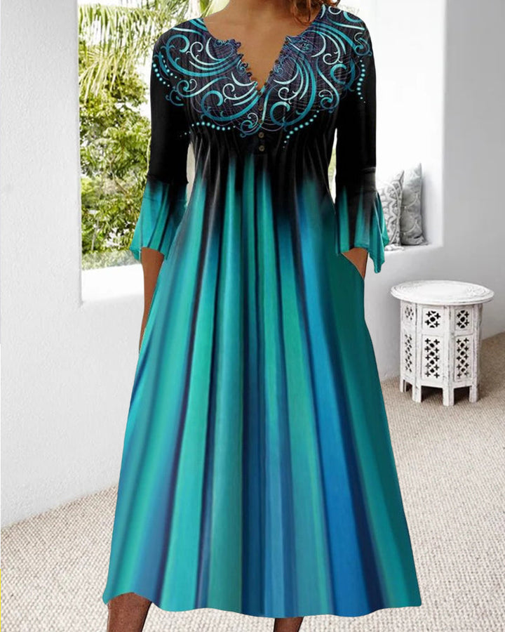 Levoire | Robe colorée pour femmes Bleu