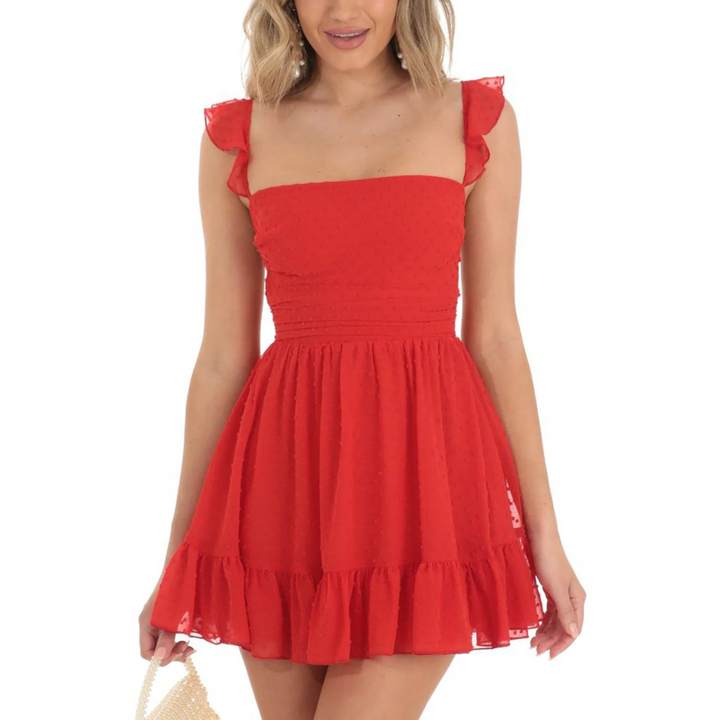 Levoire | Magnifique Robe D'Été En Patchwork Rot-b