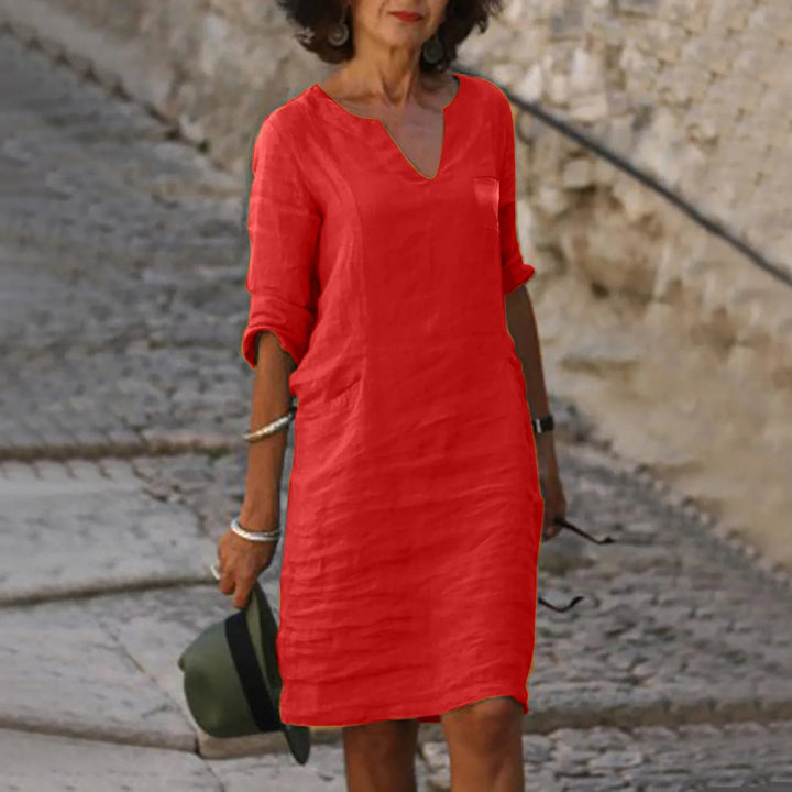 Levoire | Élégante Et Stylistique Robe rouge