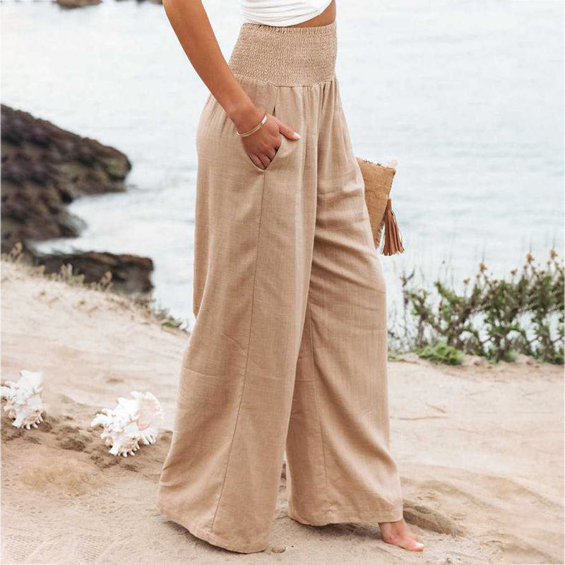 Levoire | Pantalon en lin pour femmes.