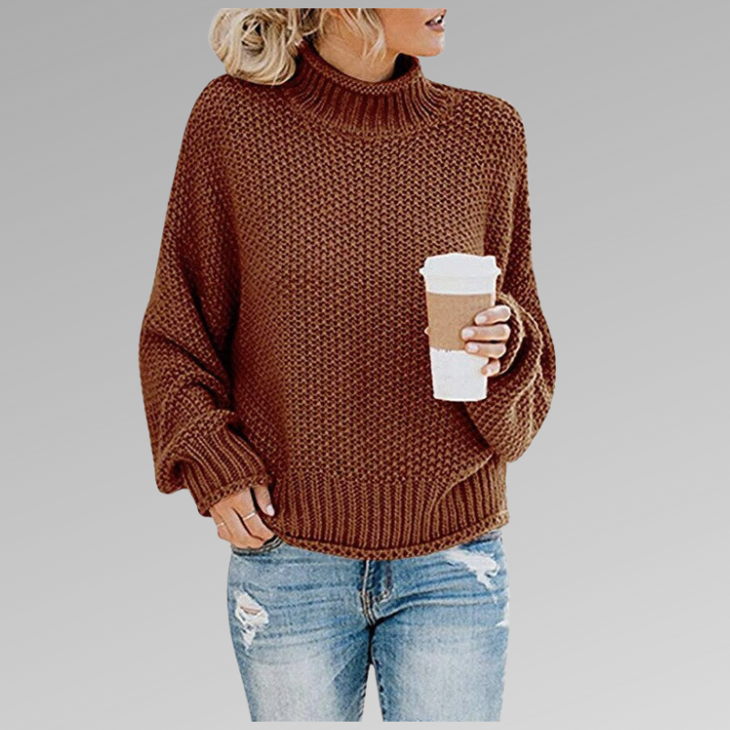 Levoire | Pull En Tricot Classique Braun