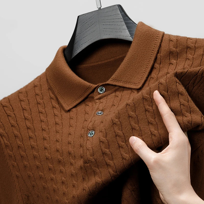 Levoire | Pull minimaliste pour chaque occasion Braun